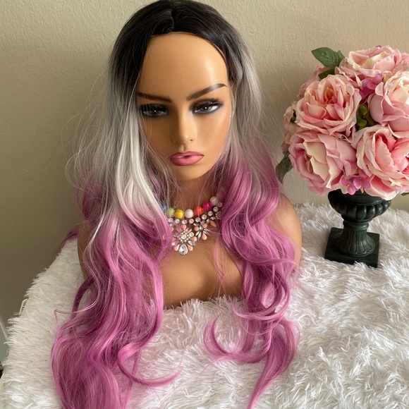 New ombré purple wig - Picture 1 of 4